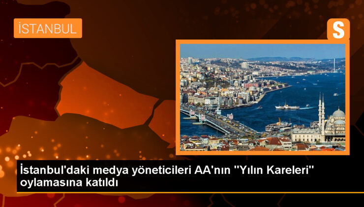 İstanbul’daki medya yöneticileri AA’nın “Yılın Kareleri” oylamasına katıldı