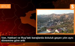 Van, Hakkari ve Muş’ta Barajlardaki Su Seviyesi Arttı