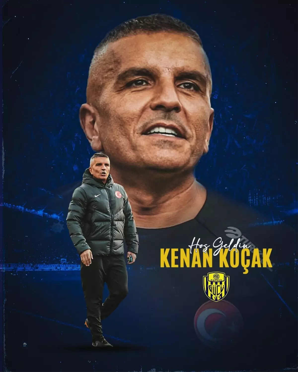 Ankaragücü’nün Yeni Teknik Direktörü: Kenan Koçak