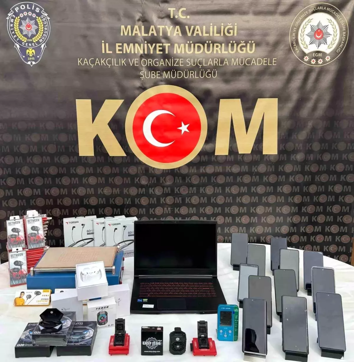 Malatya’da Kaçakçılık Operasyonu