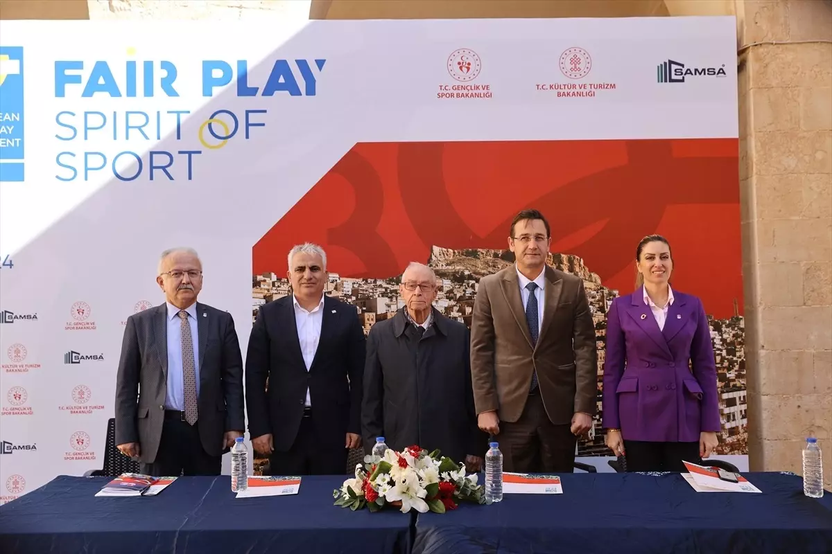 Mardin’de Avrupa Fair Play Ödülleri Töreni