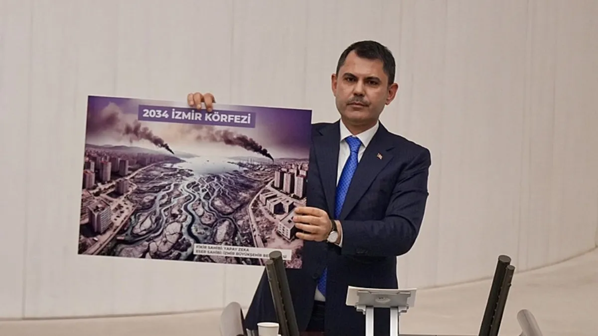CHP’ye ‘yapay zekalı’ İzmir Körfezi ayarı: Bakan Kurum skandalı tek tek yüzlerine vurdu