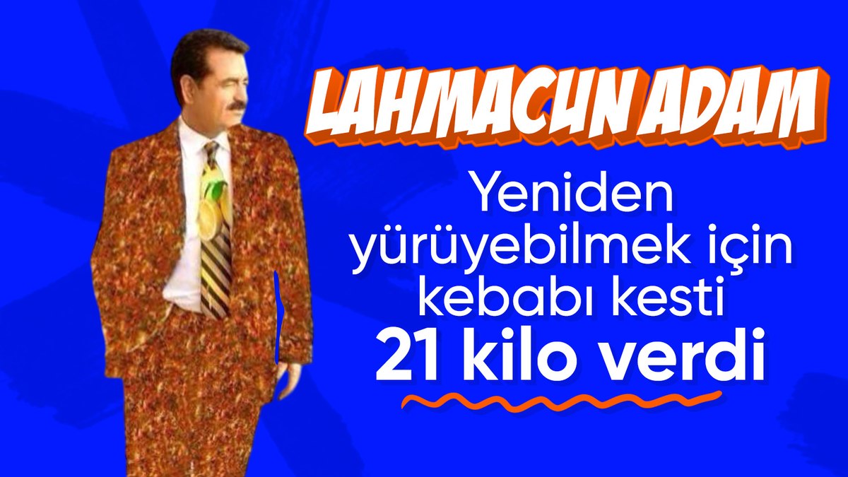 Ekmeği, kebabı kesti! Ünlü türkücü İbrahim Tatlıses 21 kilo verdi