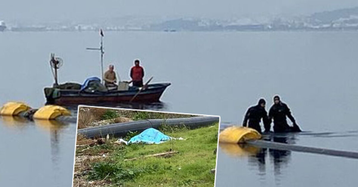 Körfez’de korkunç olay! Elleri ve ayakları bağlanmış! Balıkçıların ağına takıldı!